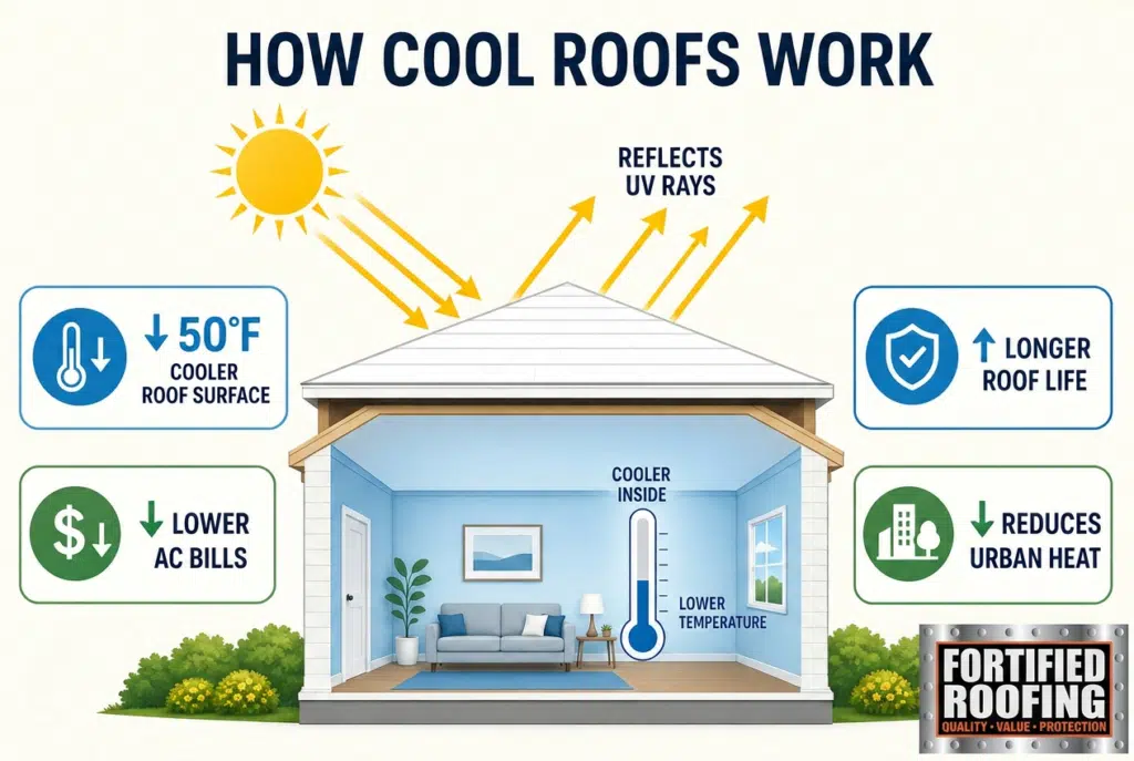 how cool roofs work