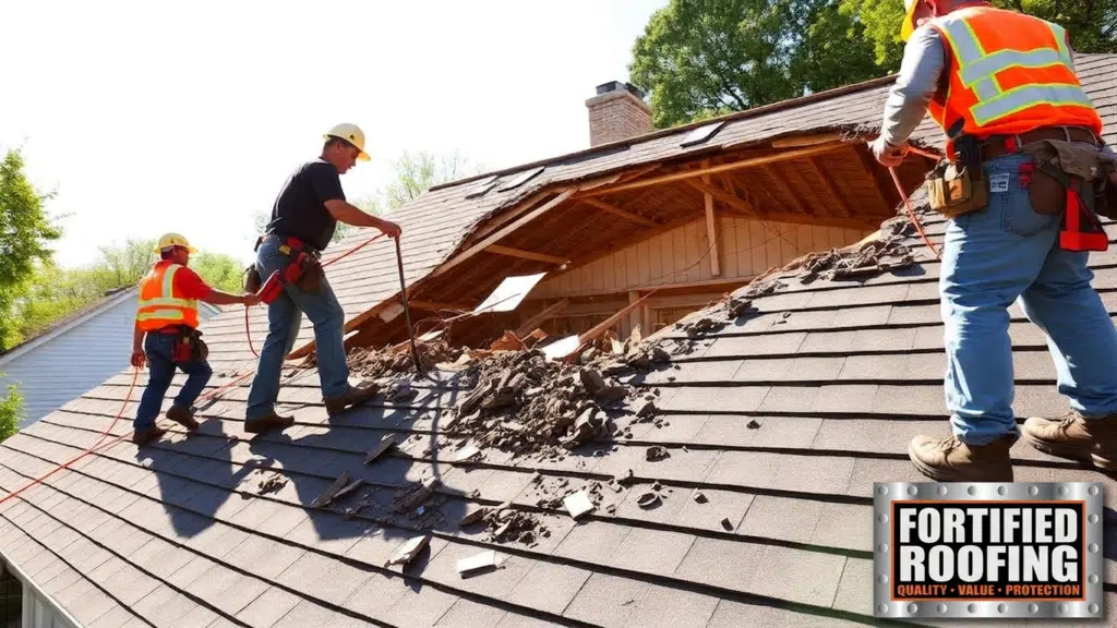 roof tear off